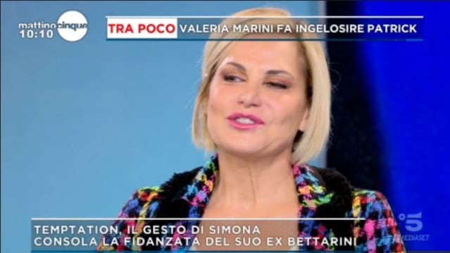 Simona Ventura a Mattino 5: "Con Gerò è un momento di riflessione"