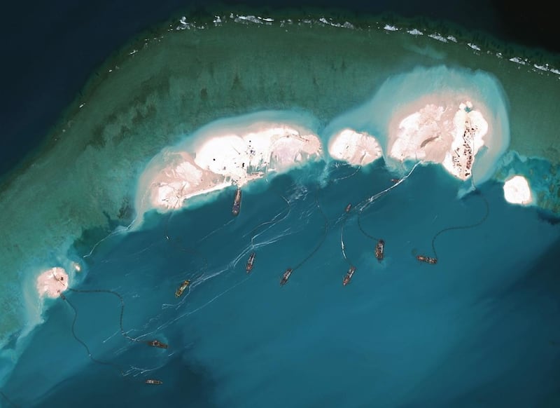 Le isole artificiali della Cina 8