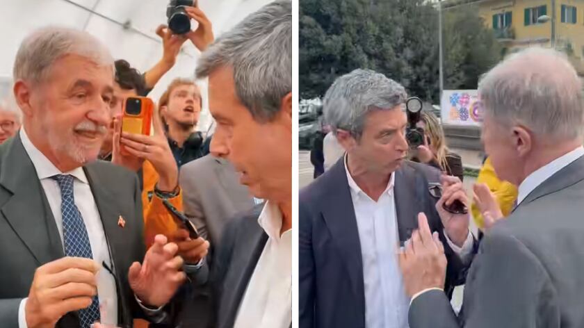 "Mi ha aggredito, bulletto". Orlando fa la vittima, ma Bucci pubblica il video e lo smaschera