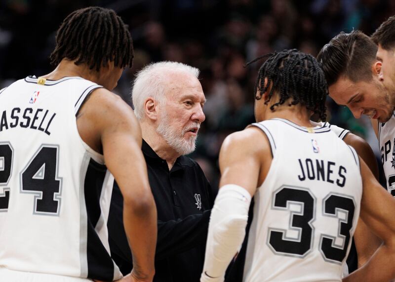 Popovich 2023 Spurs Celtics