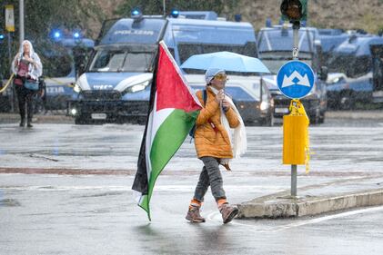 Manifestazione per la palestina di Roma 9