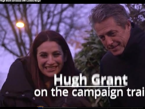 Se bussano alla porta potrebbe essere Hugh Grant