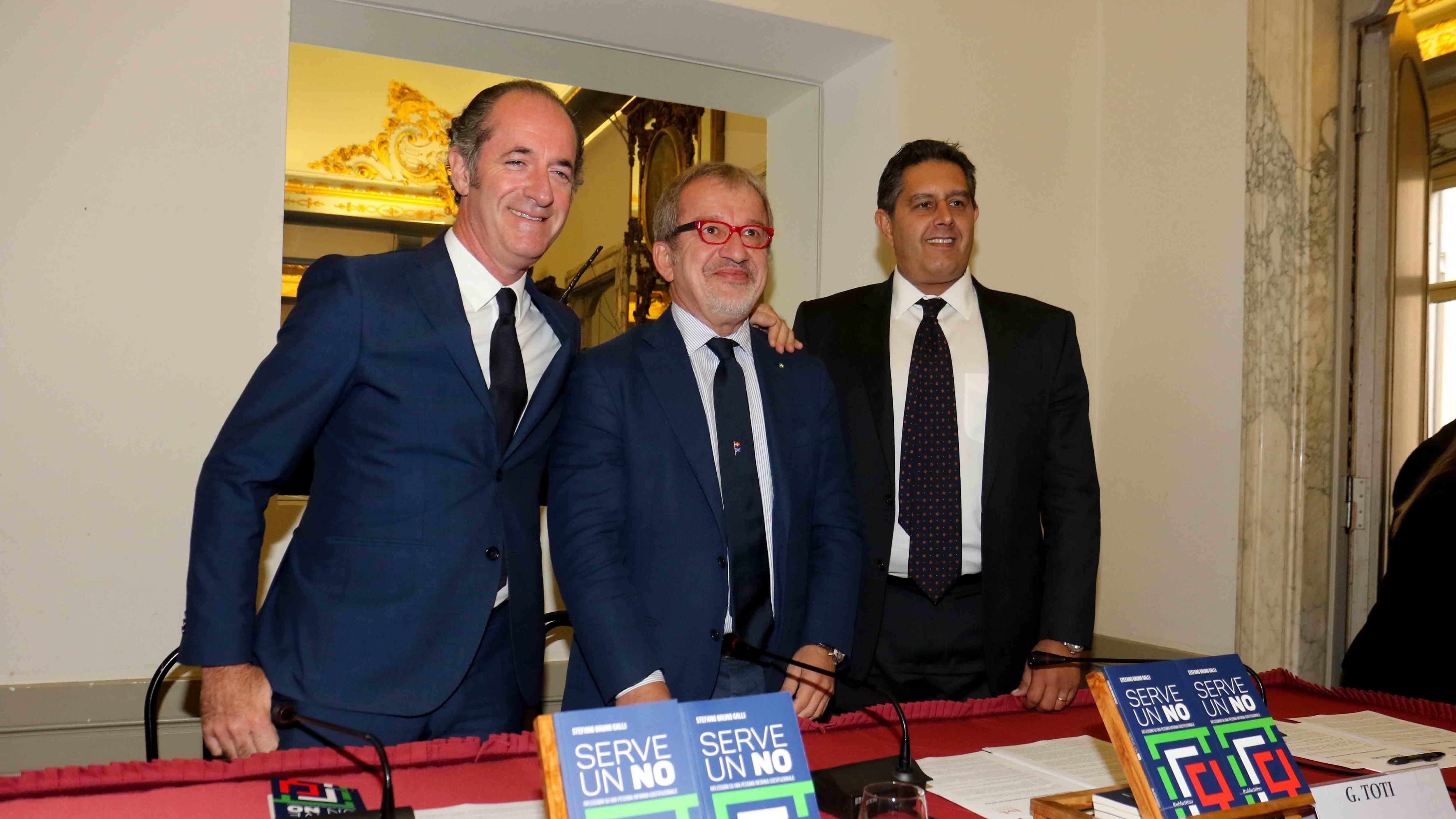 Intesa tra Toti e i governatori. Blindato l'asse con Lega e Fdi
