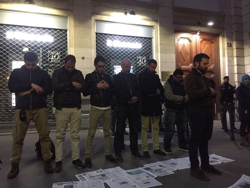 La protesta islamica ​sulle pagine de IlGiornale 1