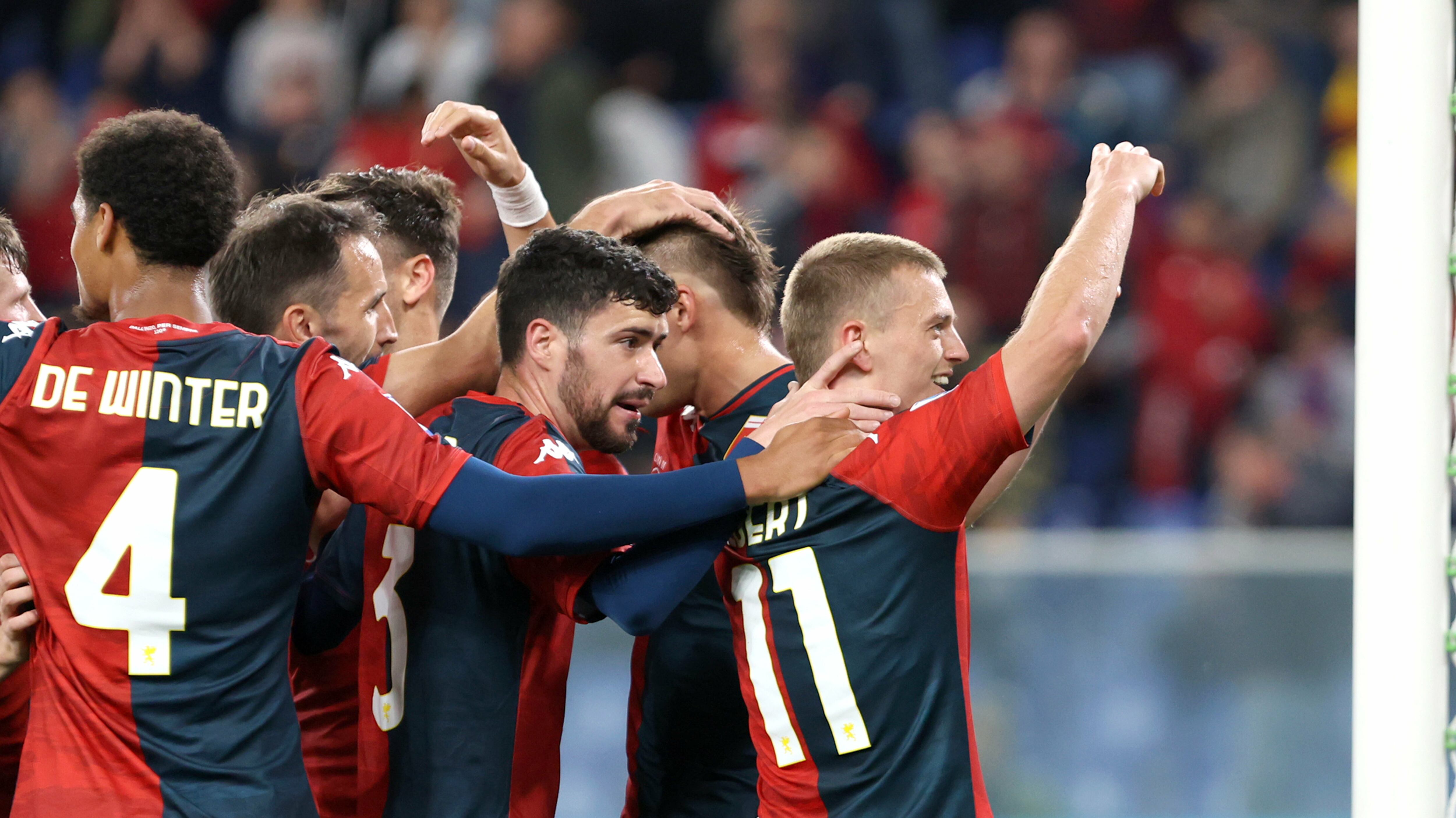 Serie A, un bel Genoa cala il tris contro il Cagliari