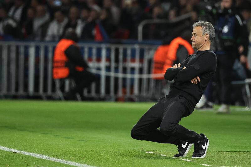 Luis Enrique PSG Milan