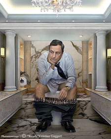 L'artista italiana che ritrae i leader mondiali alla toilet 2