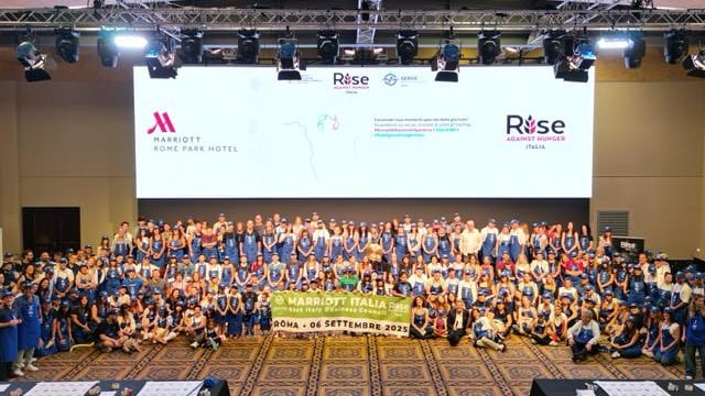 Roma, 50mila pasti contro la fame: Marriott e Rise Against Hunger insieme per i bambini dell'Africa Sub-Sahariana