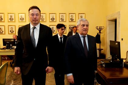 Elon Musk a Roma: gli incontri a palazzo Chigi 1