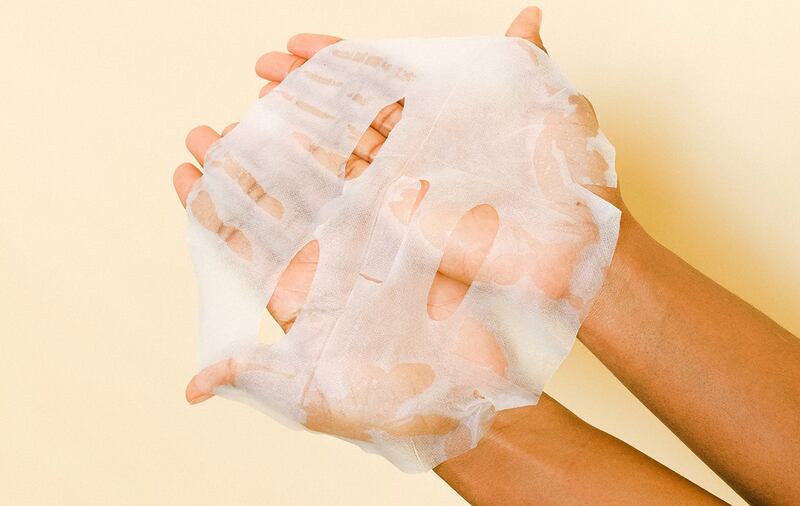 Maschera Viso in tessuto