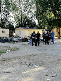 L'intervento della Polizia Locale al Camping River 1