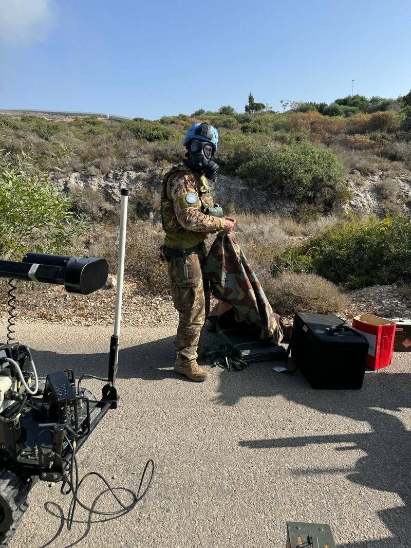 Contingente italiano Unifil, individua e disinnesca ordigni esplosivi 7