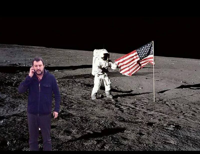 Il "meme" con Salvini 8