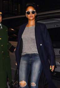 Rihanna e la Campbel a cena insiema a Londra 3