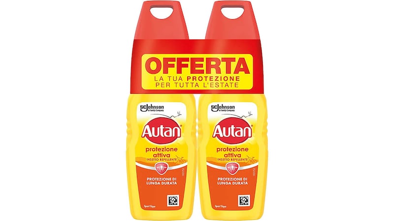 Autan spray anti zanzare bipacco