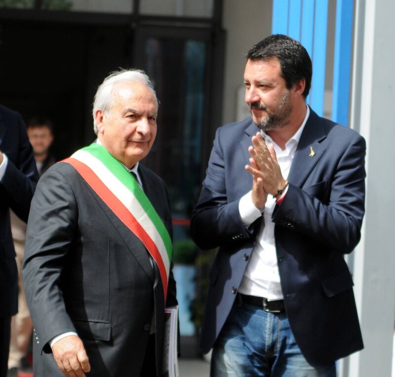 Matteo Salvini inaugura il nuovo commissariato di polizia di Corleone 9