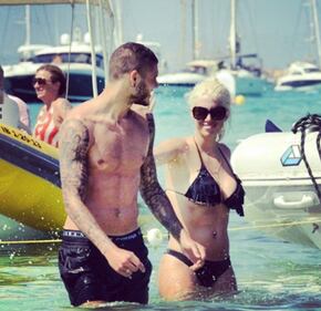La buonanotte hot di Wanda Nara 17