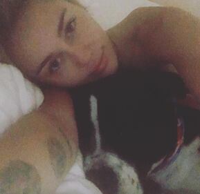 Miley Cyrus nuda su Instagram 8