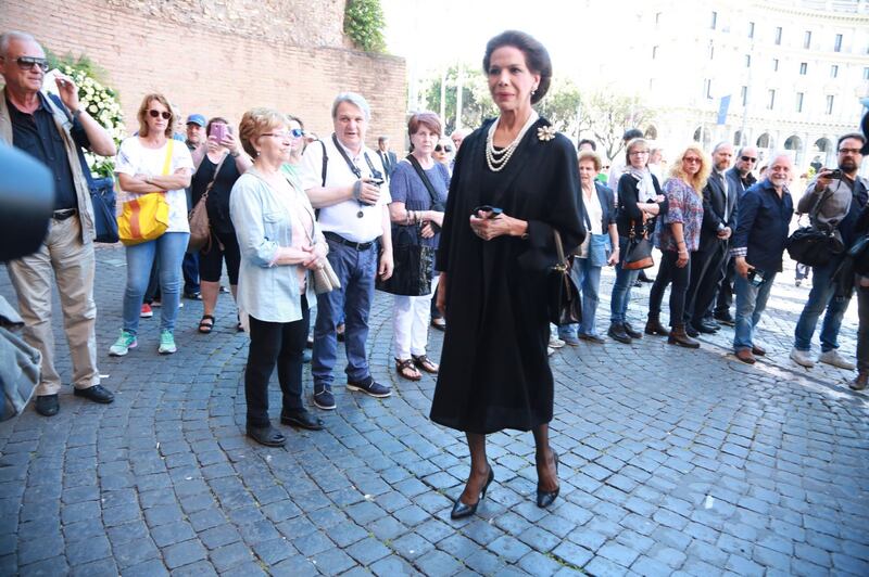 L'ultimo saluto a Laura Biagiotti, la regina del cachemire 7