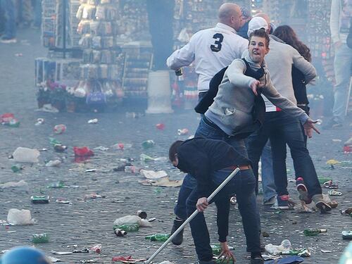 Feyenoord, ultras già liberi: oggi i vandali in Olanda