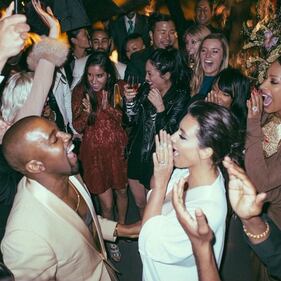 Kim Kardashian e Kanye West, il loro primo anno di nozze 9