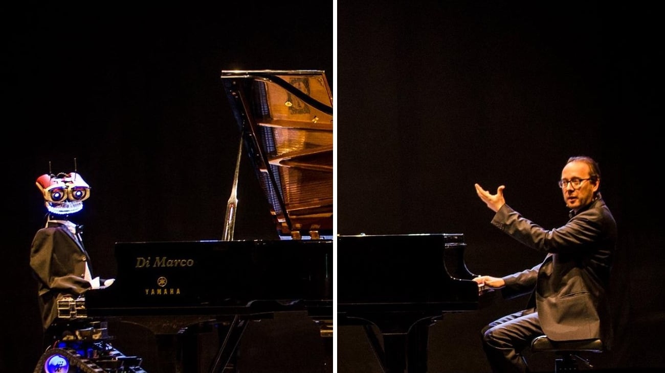 Il pianista che suona contro il robot. "Non sbaglia e si crede migliore"