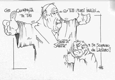 La vignetta del giorno: il Papa abolisce il segreto pontificio 1