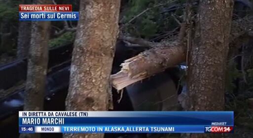 Trentino, tragedia sul Cermis. Le immagini del luogo dell'incidente 7