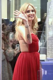 Chiara Ferragni accende l'Albero di Natale a Milano 4