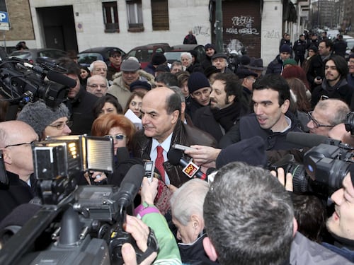 Bersani si finge tranquillo: "Nessun imbarazzo su Mps"