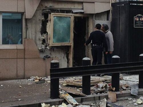 Ankara, esplosione davanti ambasciata Usa
