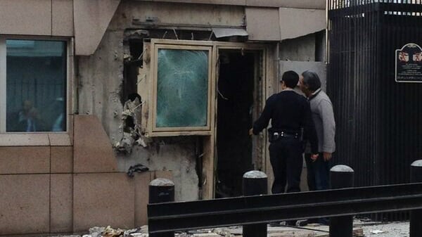Ankara, esplosione davanti ambasciata Usa