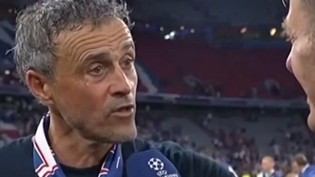 Luis Enrique, Xana e l'unica domanda che farei