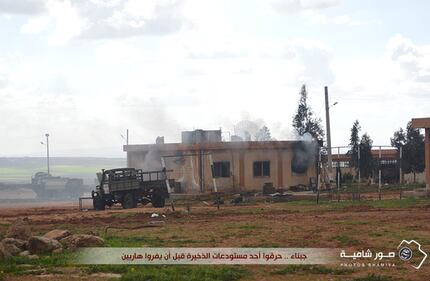 Il quartier generale di Harakat Hazm 5