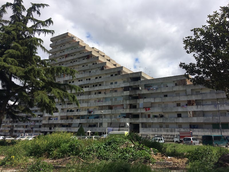 Tra le vele di Scampia prima dell'abbattimento 1