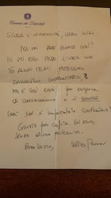 Il carteggio tra Renzi e Di Maio 1
