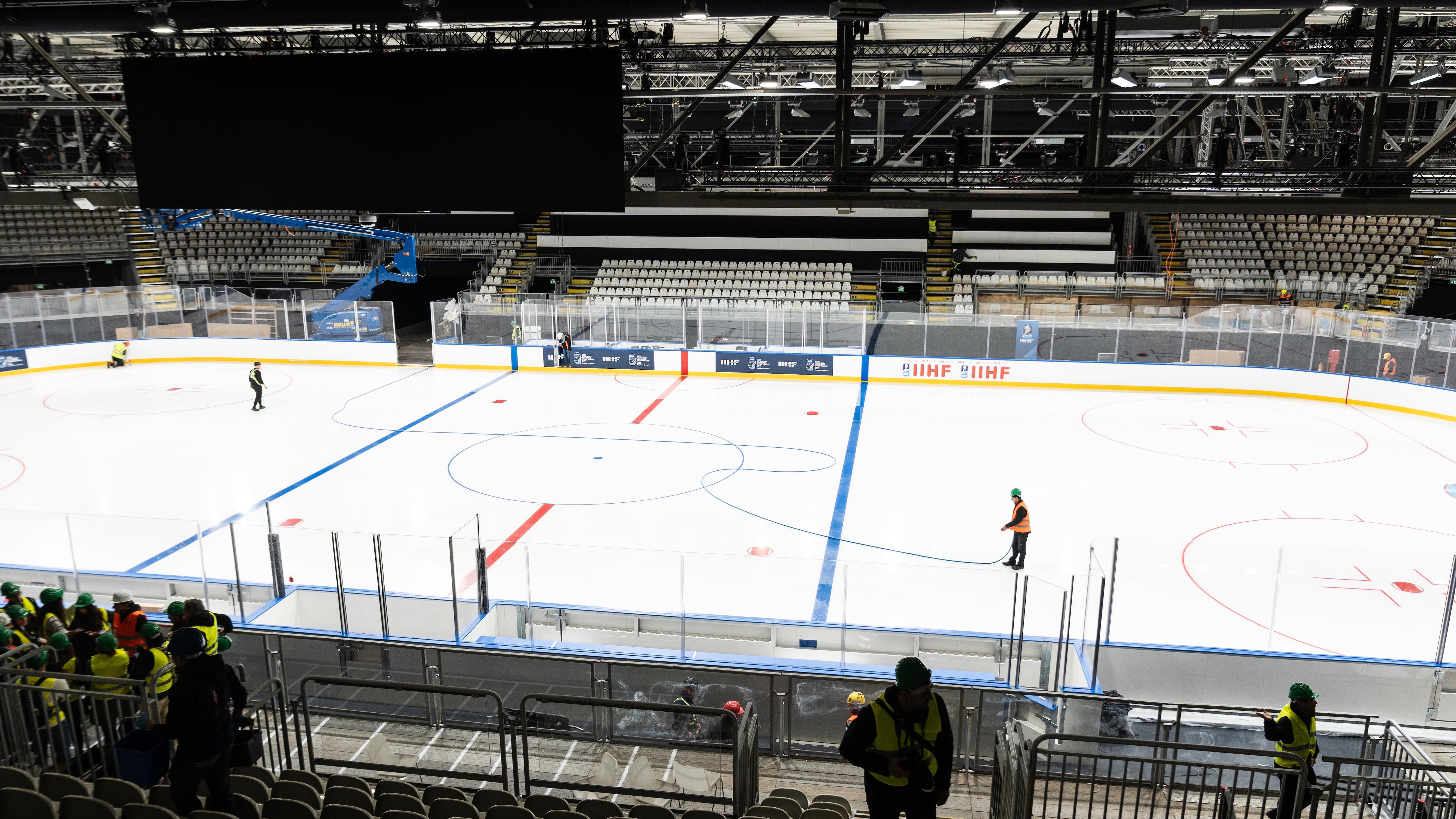 Fondazione Fiera presenta la nuova pista olimpica di hockey su ghiaccio