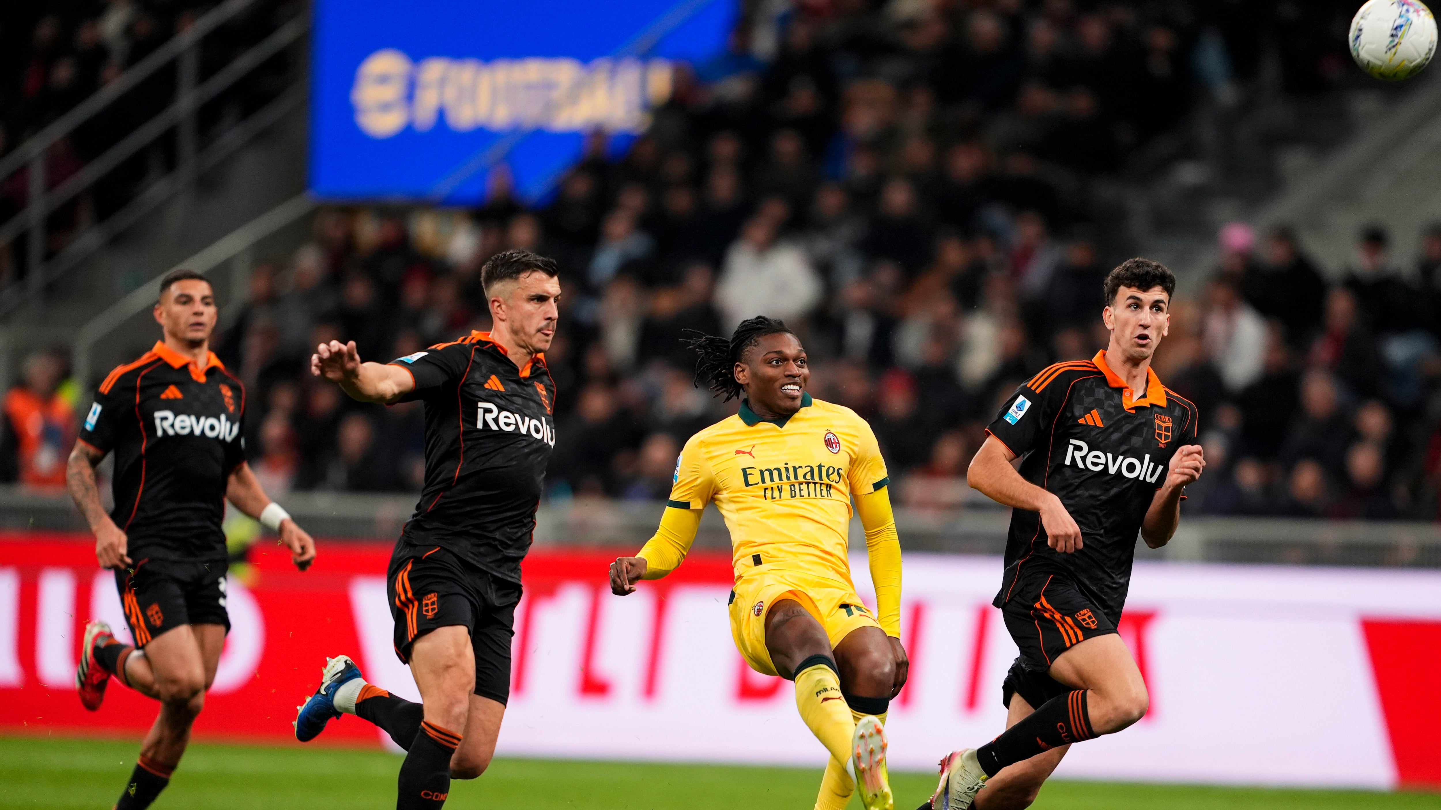 Solo un pari per il Milan contro il Como: i rossoneri scivolano a meno sette dall’Inter
