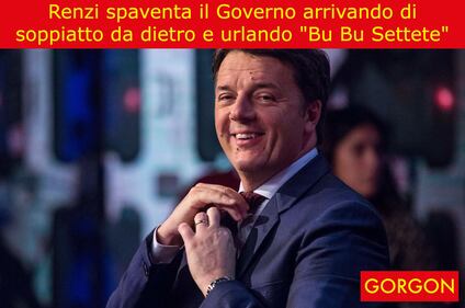 La satira del giorno: Renzi spaventa il governo 1