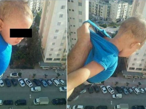 Algeria, appende il figlio fuori dalla finestra per mille like su Facebook