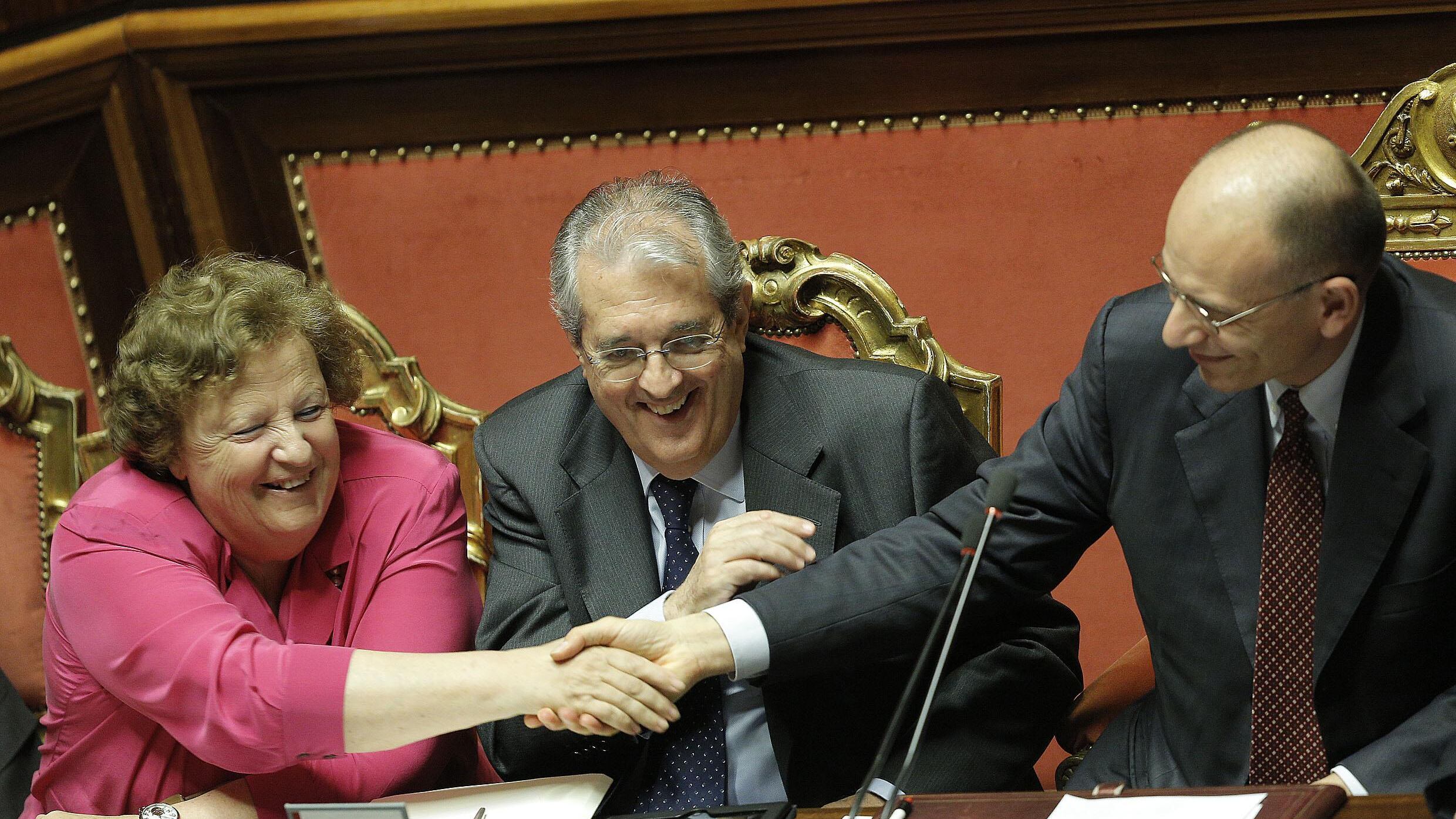 Il Senato dà la fiducia al governo Letta