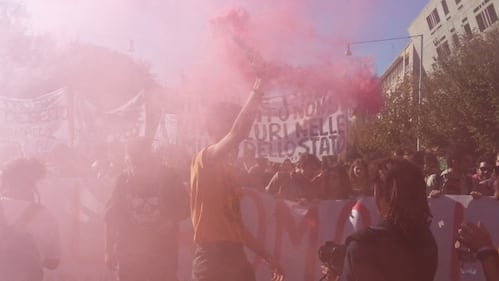 Manifestazione a Roma 5
