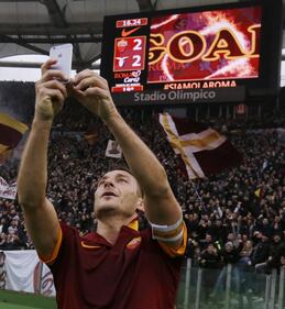 Il selfie di Totti 3