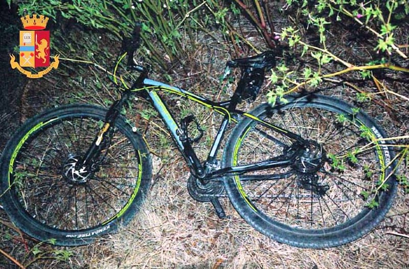 Bici ritrovata in campagna a Grottaglie, in provincia di Taranto
