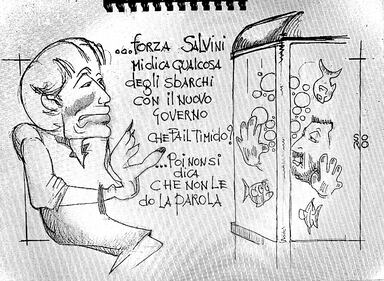 La vignetta del giorno: la Gruber e le interviste liberal 1