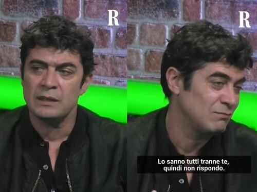 "Dai piantala! Cosa vuoi, il certificato?". Scamarcio perde le staffe per la domanda sulla fidanzata