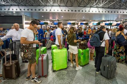 Code al checkin aeroporto Malpensa 4