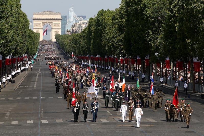 La parata del 14 luglio sugli Champs-Elysées 7