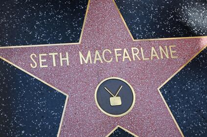 Seth MacFarlane riceve la stella sulla Walk of Fame di Hollywood 9