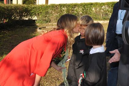La Boschi torna nella "sua" scuola di Laterina 2